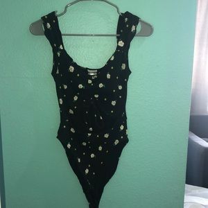 Floral Cinched Bodysuit!
